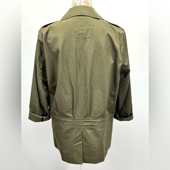 ZADIG & VOLTAIRE Olive green KALENA military style jacket size S. - Picture 5 of 15